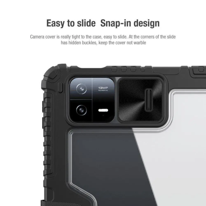 Чохол-книжка Nillkin Bumper Pro для Xiaomi Pad 6 / Pad 6 Pro (11") Ударостійкий чорний