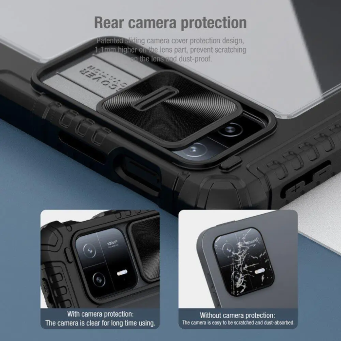 Чохол-книжка Nillkin Bumper Pro для Xiaomi Pad 6 / Pad 6 Pro (11") Ударостійкий чорний